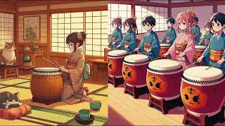 Lofi Taiko Drums Music - Original