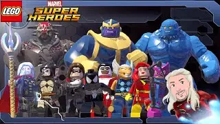 Låser upp DLC karaktärer | LEGO Marvel Super Heroes | del 34
