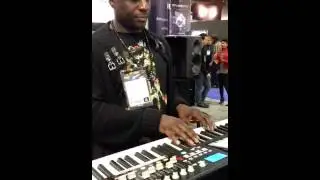 Ray Angry using SWAGG at the 2013 NAMM show