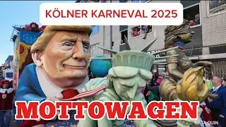 Mottowagen im K&ouml;lner Rosenmontagszug 2025