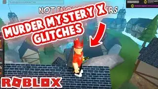 Roblox Murder Mystery X How To Glitch Through Walls :)