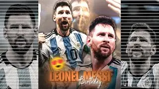 Happy Birthday Leo Messi 🐐 || Leonel Messi Birthday Status 2024 #leomessi #birthday #leonelmessi