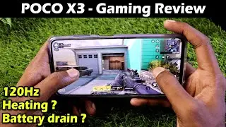 POCO X3 - Gaming Review | !20Hz Display Battery drain ? | Heating issue ? in Tamil