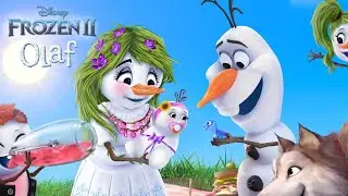 Frozen 2: Olaf and Samantha have a baby! And it's summer ❄️✨ Olaf's Frozen Adventure 2 | Alice Edit!