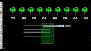 How to Align text and objects automatically in Autocad with APLUS plug-in.