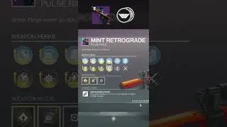 Zavala esta dando Menta Retrograda GRATIS // Menta Retrograda God Roll  #destiny2 #godroll