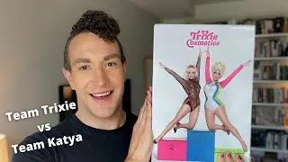 Team Trixie vs Team Katya!! | Swatches, Comparisons and 2 Looks!