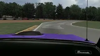 1971 Hemi Cuda 426 317kw @ Mid Ohio Sports Car Course