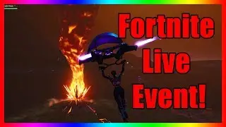 *NEW* FORTNITE VOLCANO ERUPTION LIVE EVENT!!