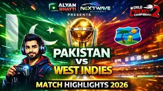 Pak VS WI|T20 Highlights| Latest 2026 Match