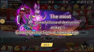 Unlocked NEW BEERUS COMBO & SKILLS GIFT CODE Fury Fighter | Ultra Universe: Fierce Fight Codes