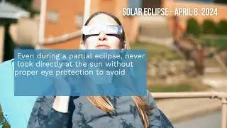 Some Solar Eclipse Safety Tips