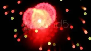 Abstract Lights Flashing On Black - stock video