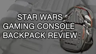 Star Wars Gaming Console Backpack Review -- from Gamestop's Black Friday 2015