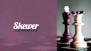 skewer || tactics || chess tutorial || in tamil || @t.p_chess || #tactics #chess #skewer