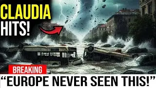 1 MINUTE AGO: Europe FLOODED by Storm CLAUDIA &mdash; UK & Portugal in Chaos!