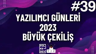 Yazılımcı Günleri 2023 | Büyük Çekiliş | # 39