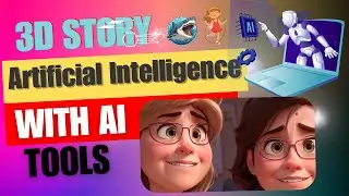 3D Story YouTube Videos With AI Tools - AI Text To Cartoon Videos