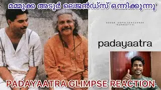 PADAYAATRA POOJA CEREMONY REACTION | MAMMOOTTY | ADOOR | MAMMOOTTY KAMPANY | @bogguveeyyy 