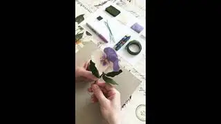 Tutorial:come realizzare delle viole in pannolenci