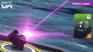 Helios Laser - Free Battlepass Laser Air Defence Test - Modern Warships 
