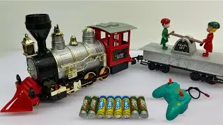 Unboxing RC Classic Train, Mechanical shark robot, Happy Departure Train Set