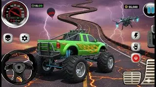 Monster Truck Mega Ramp Extreme Racing - Impossible GT Car Stunts Driving - Car Game - Android Game