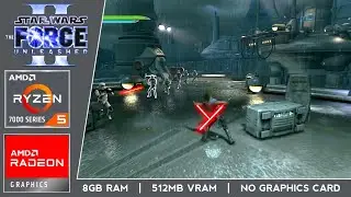 Star Wars: The Force Unleashed 2 | AMD Ryzen 5 7430U Gaming Test
