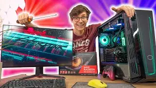 The ALL OUT AMD Gaming PC Build 2021! - Ryzen 5 5600X, RX 6700 XT, Master Box 540 | AD