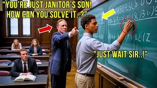 When Black Janitor&rsquo;s Son Solved an Ivy League Equation, The Whole Staff Watched in Shock
