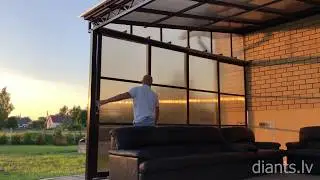 Bīdāmās starpsienas | Сдвижные перегородки | Diants.lv
