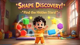 Shape Discovery Adventure for Kids | Fun Learning with Hidden Stars!
