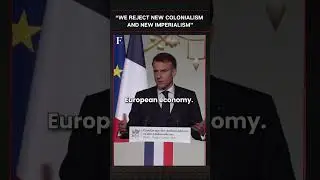 #FirstpostNews: Macron Says France Rejects &ldquo;New Colonialism&rdquo; Amid U.S. and China Pressures | N18G