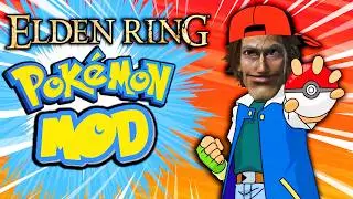 POKEMON EXIST IN ELDEN RING - Elden Ring Pok&eacute;mon Mod Funny Moments #1 (Lord Of Ashes Mod)