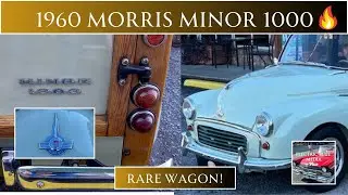 1960 MORRIS Minor 1000 Traveller! Awesome WOOD TRIM [RARE] 😮🔥👍EP. 21