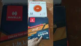 Havells Life line wire vs Polycab wire, For home wiring best wire #vikashelectricals