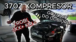 Hamownia, moc oraz ostatnie poprawki czyli Nissan 370Z z kompresorem  trafia do klienta.
