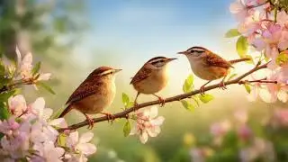 1 Hour of Bewick's Wren Birdsongs for Relaxation and Focus