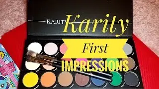 Karity Matte Eyeshadow Palette-First Impression-Hot or Not?