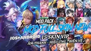 Hướng Dẫn Mod 15 Skin New iOS + Android M&ugrave;a 24 Update 13/10 Full Hiệu Ứng [Li&ecirc;n Qu&acirc;n]