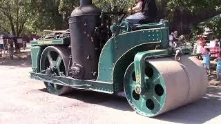 Roots of Motive Power- Willits, CA - 1924 Buffalo Springfield steam roller