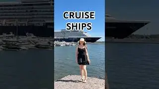 CRUISE SHIPS ON THE ISLAND 🇨🇦