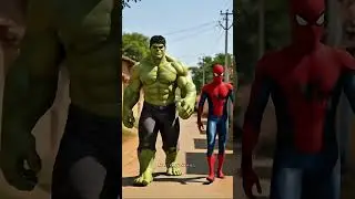 newyear party celebration Hulk and spiderman#funny#fumnyvideos #fun #hulk#cartoon#shorts#newyear2026