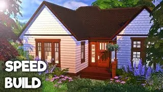 CC STARTER HOUSE || The Sims 4: Speed Build