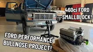 FORD PERFORMANCE 460ci SBF BOSS BULLNOSE F250! What would you like to see in this build? 
