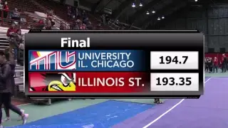 Illinois State Gymnastics vs UIC