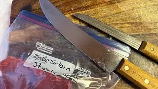 Винтажные мясницкие ножи для обработки филейной части на Homestead!