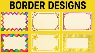 Border Designs/Border design for project/Project work designs/Assignment front page design handmade