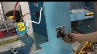 5kw Single Head Rotary Table Battery High Frequency Welding Machine, High Frequency Welding Machine,
