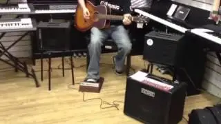 Takamine EG5013 SVFT Demo with AER Compact 60, AER Alpha Plus and Logarythm through Fender Bronco